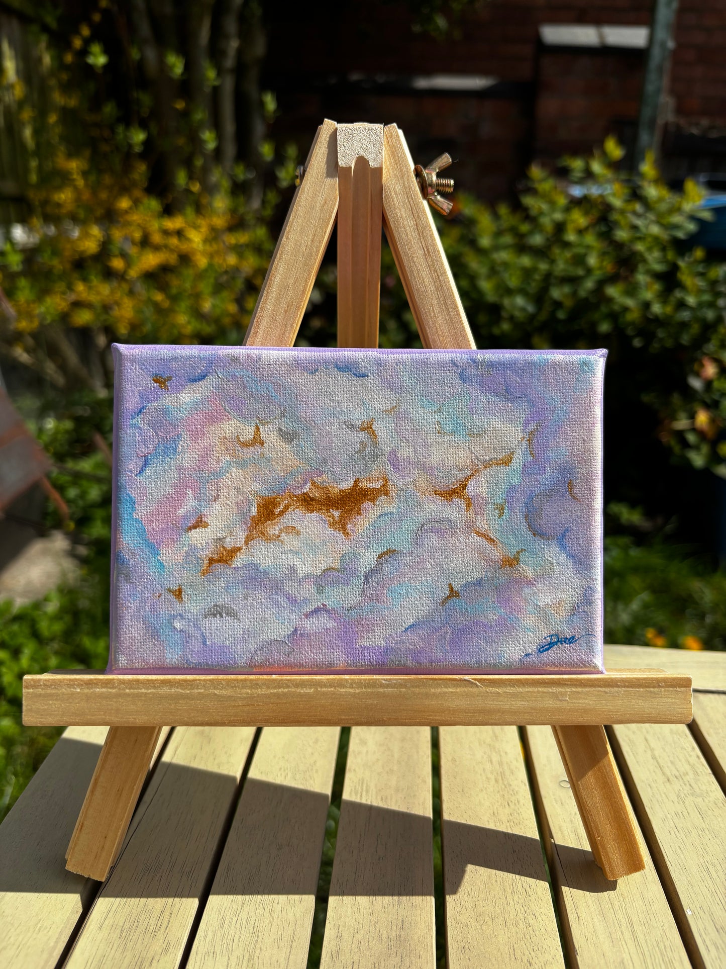 Golden Dreams - Mini Painting