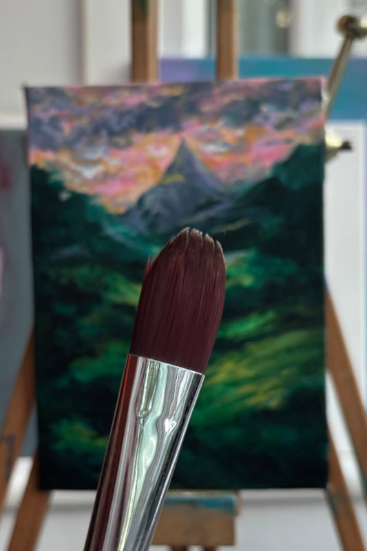 (Giveaway) A Peek into Prythian - Original Painting