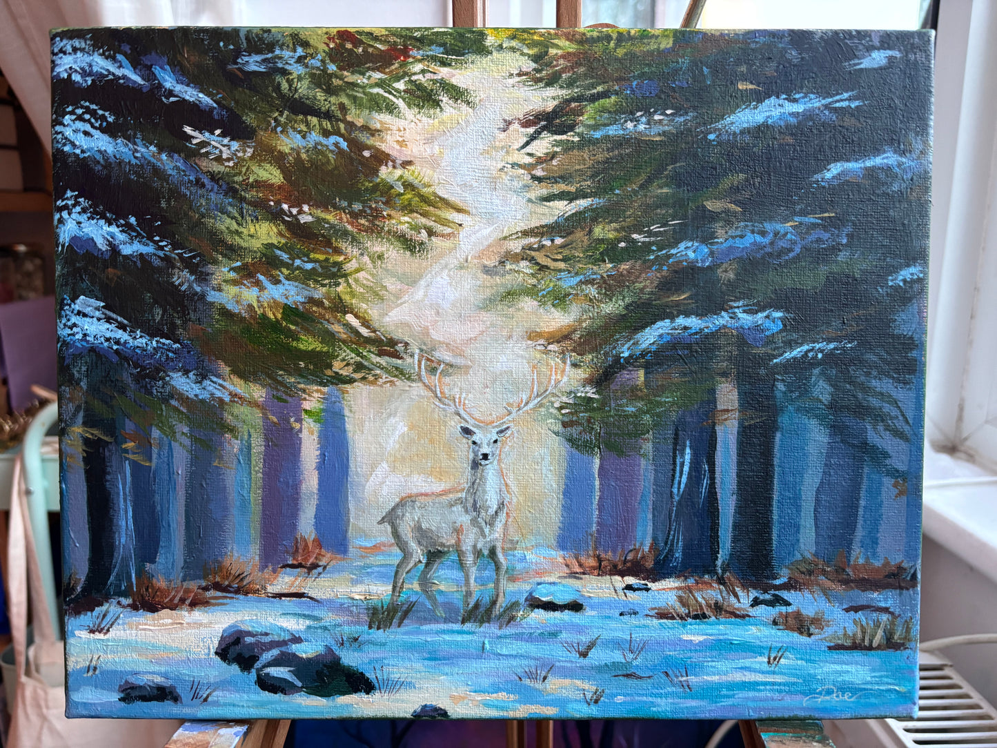 The White Stag - Original Painting