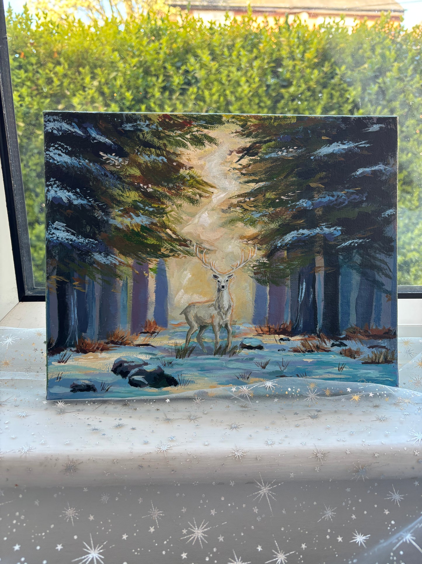 The White Stag - Original Painting