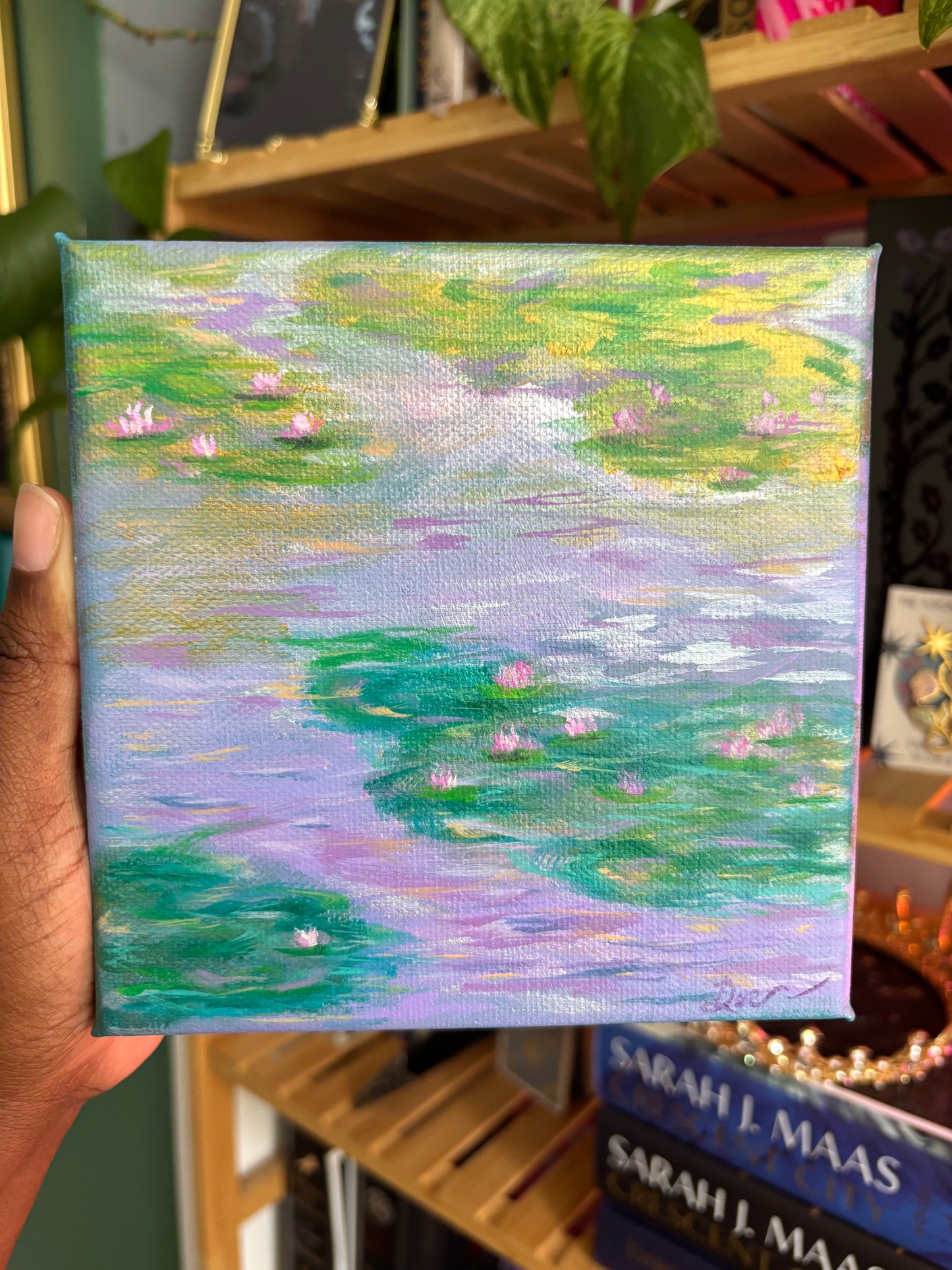 Water Lilies, A Study