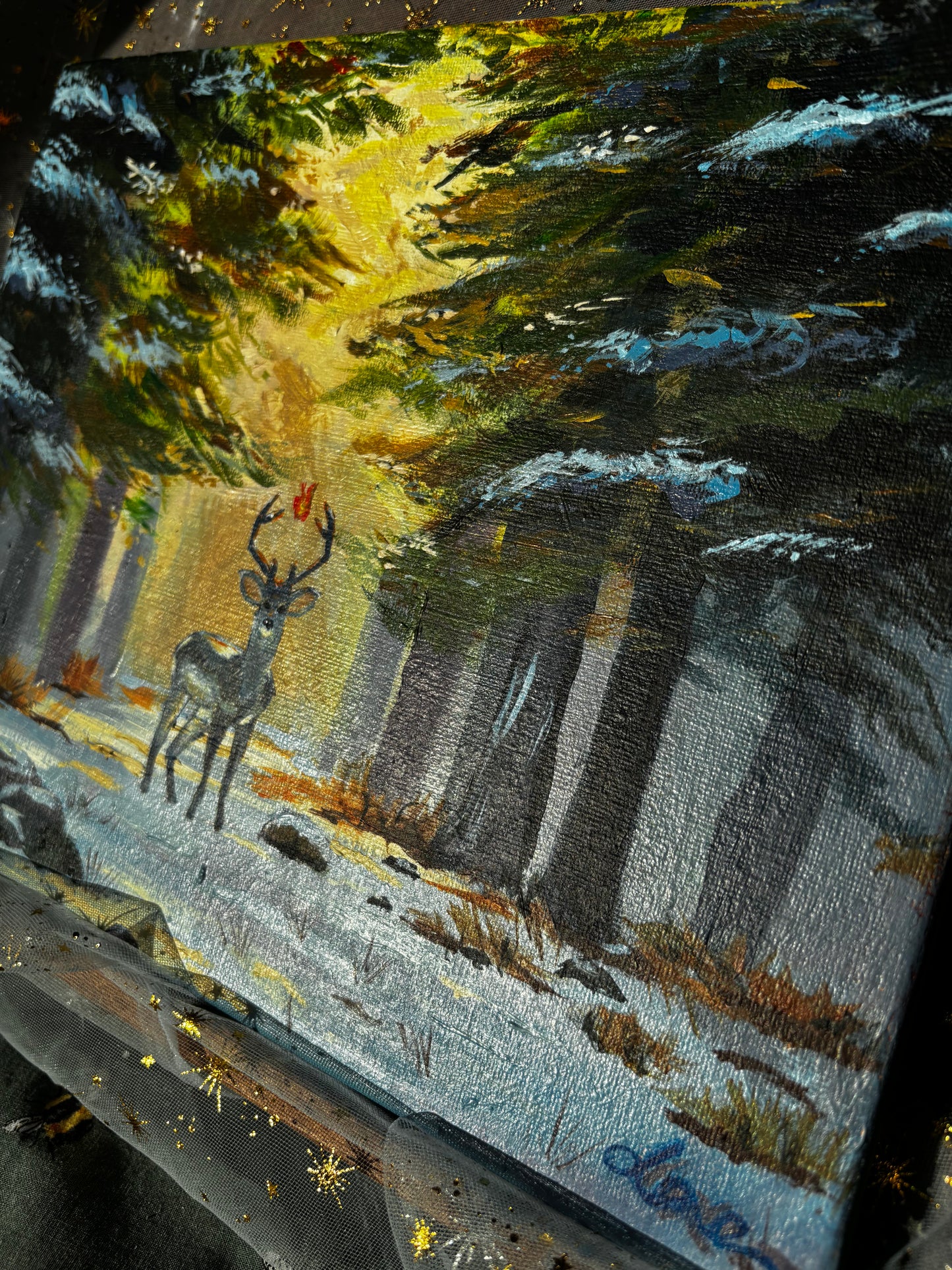The White Stag - Original Painting