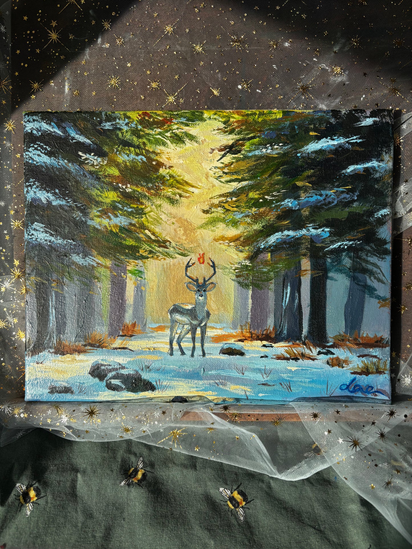 The White Stag - Original Painting