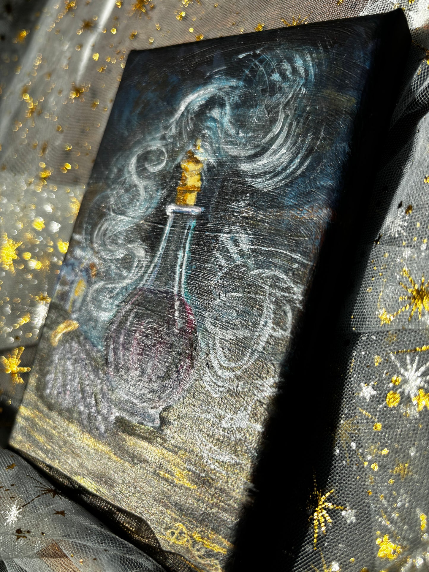 Lavender Soap - Original Mini Painting