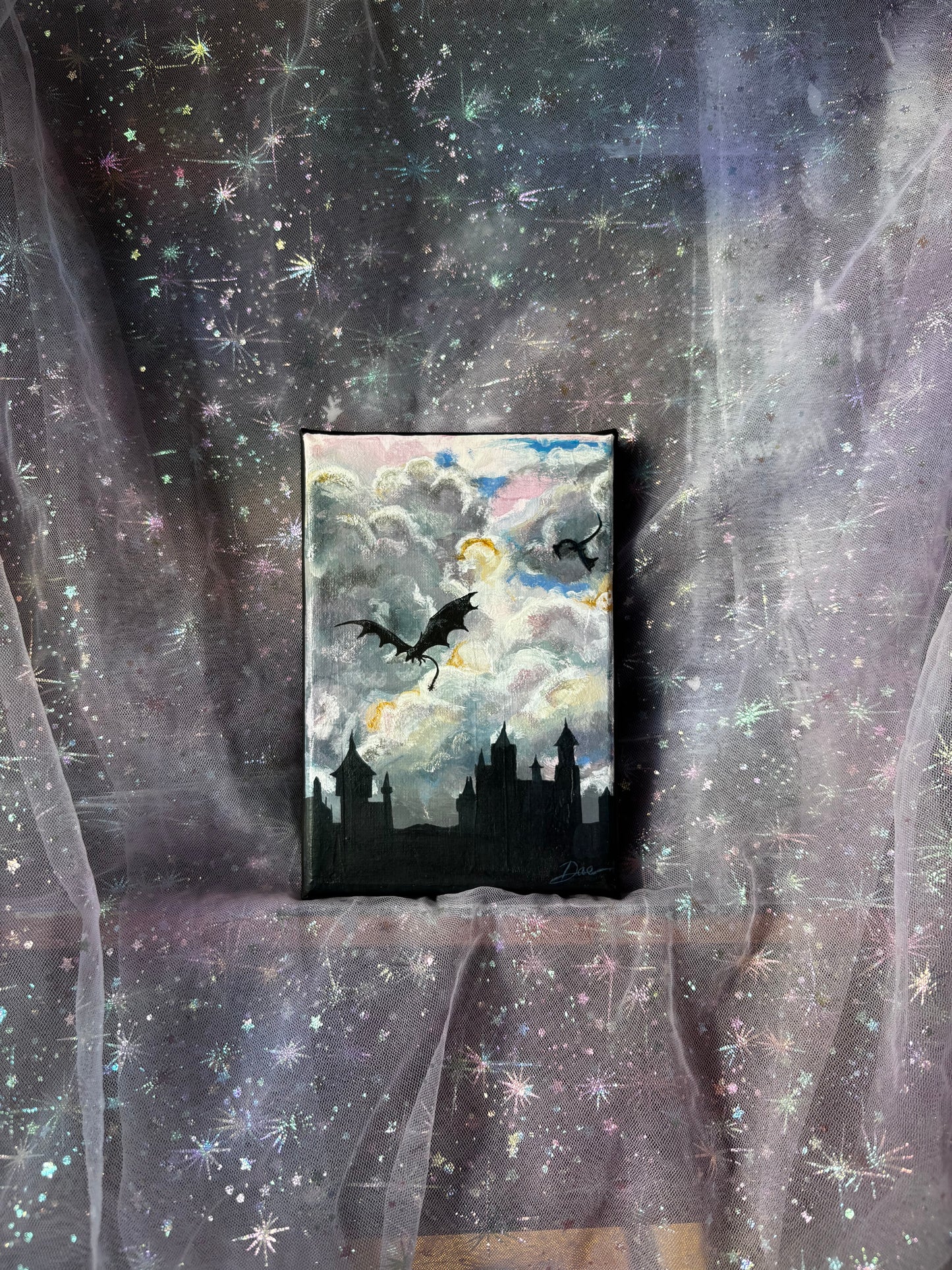 Above Basgiath - Mini Painting