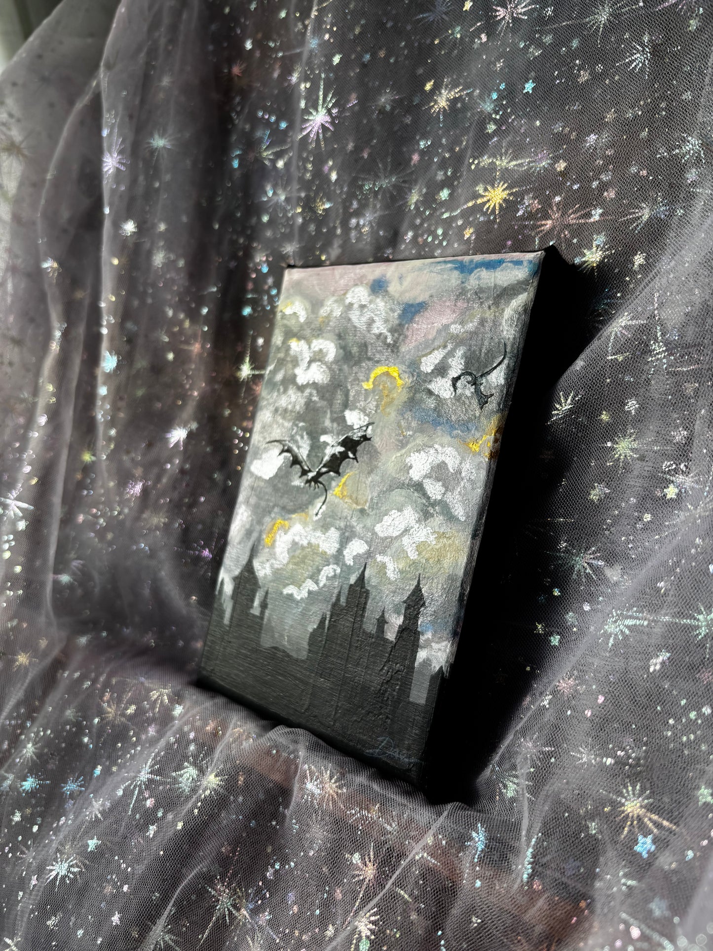 Above Basgiath - Mini Painting