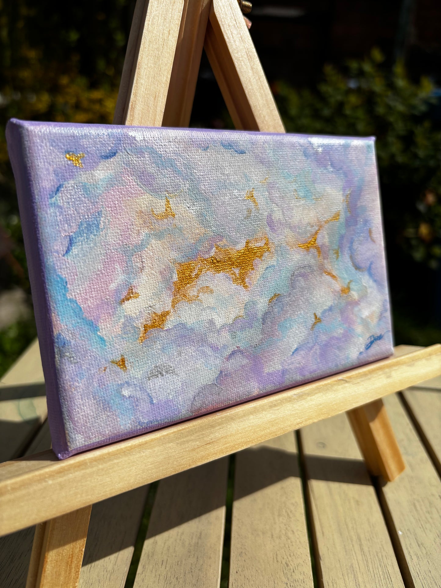Golden Dreams - Mini Painting